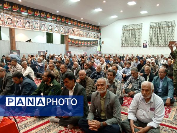 یادواره شهدا روستای سرمزده شهرستان خلیل آباد