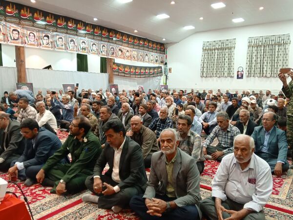 یادواره شهدا روستای سرمزده شهرستان خلیل آباد