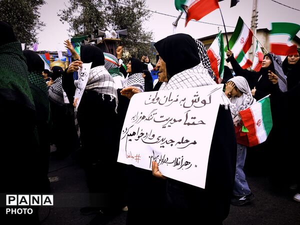 نمایش عظیم اقتدار ملی شهرستان کردکوی