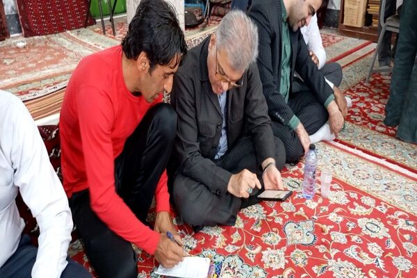 میز خدمت با حضور رؤسای ادارات در شهر بار