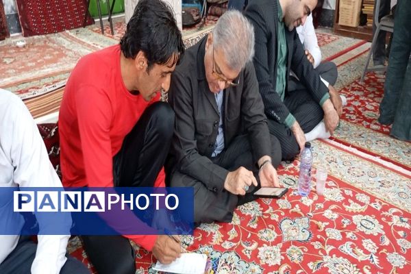 میز خدمت با حضور رؤسای ادارات در شهر بار