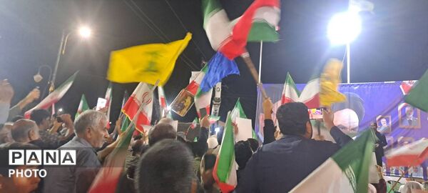 حضور پرشور مردم منطقه رودخانه در آیین گرامیداشت چهلمین روز شهادت