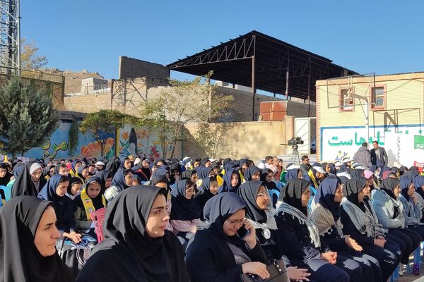 برگزاری مراسم نسل فهمیده راهیان قدس در بیجار