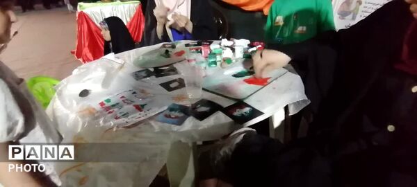 برپایی موکب کودک و نوجوان در دامنه کوه خضر نبی قم