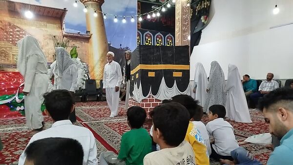 جشن عید غدیر در فدافن 