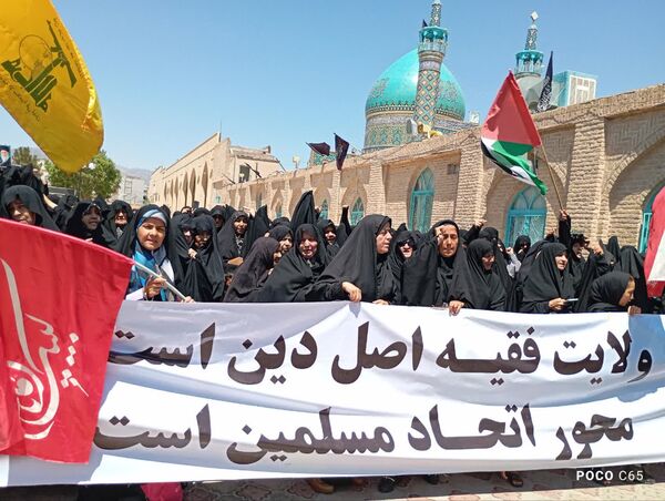  راهپیمایی جمعه خشم در شهر کاشمر