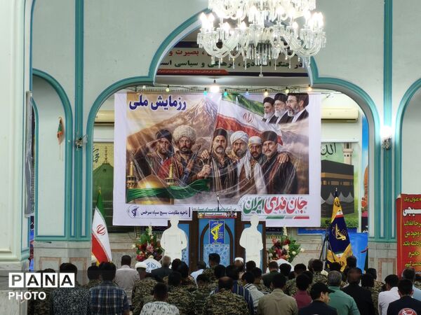 سرخس در قلب رزمایش «جان‌فدای ایران»: آتشی از اراده ملی در قلب ایران