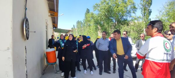 برگزاری مسابقات دارت در اردوی یک روزه مربیان پیشتاز سدبارزو شهرستان شیروان