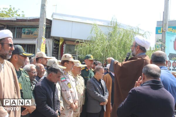 تشییع شهید وطن «مبین مولایی»