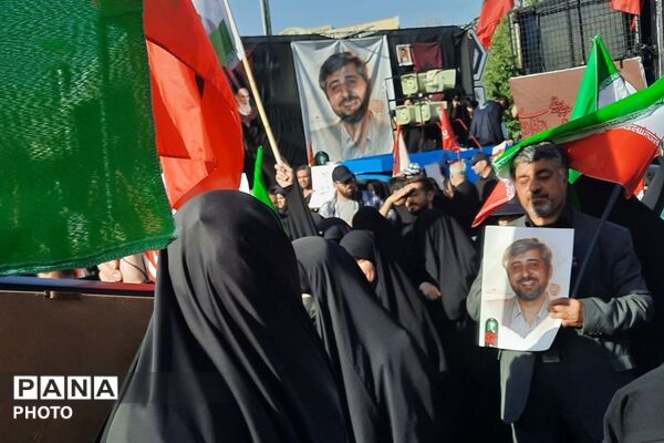 وداع با پیکر داماد رهبر شهید انقلاب