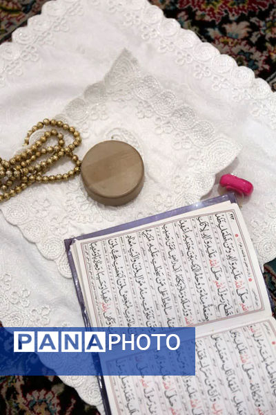 دومین روز اعتکاف دانش‌آموزی دختران در قم