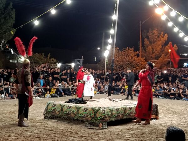 مراسم تعزیه خوانی در کاشمر 