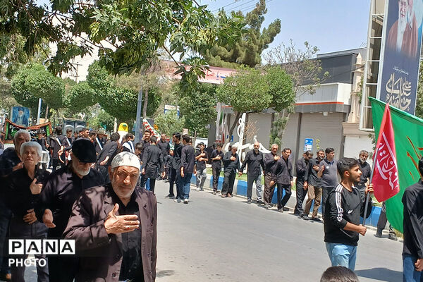 مراسم تاسوعای حسینی در شهرستان شیروان 