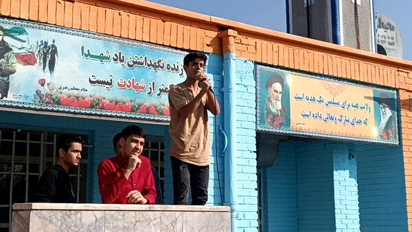 فینال مسابقات فوتسال المپیاد ورزشی درون مدرسه‌ای در نیشابور