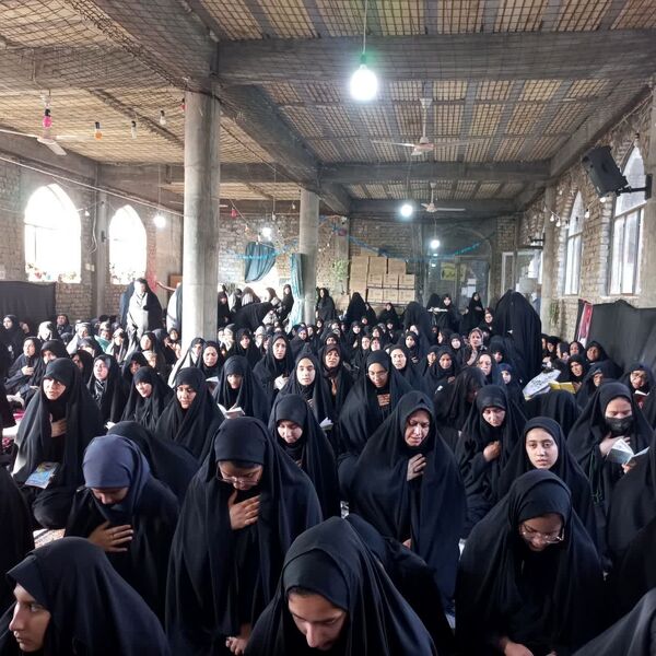 مراسم عزاداری شهدای خدمت در شهرستان فاروج 