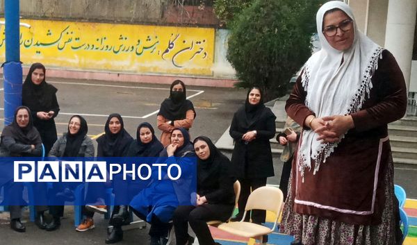 جشن روز مازندران در مدرسه شهید بهداشت قائمشهر