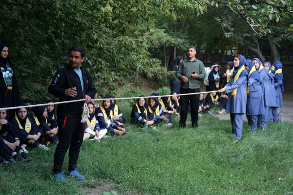 پیش اردوی ملی پیشتازان دختر سازمان دانش‌آموزی آذربایجان شرقی