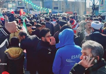 راهپیمایی باشکوه ۲۲ بهمن در الیگودرز؛ نمایش اقتدار و همبستگی ملی