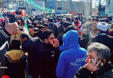 راهپیمایی باشکوه ۲۲ بهمن در الیگودرز؛ نمایش اقتدار و همبستگی ملی