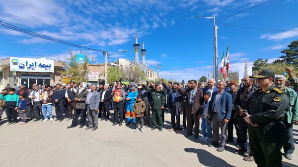 راهپیمایی روز جهانیِ قدس صالح آباد