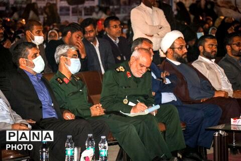  یادواره شهدای دانش‌آموز شجره طیبه میناب در شهر شمیل بندرعباس