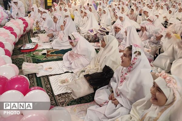 جشن بندگی دختران ناحیه دو شهرری 