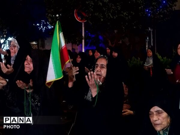 فریاد خون‌خواهی در نیشابور؛ برگزاری دویست و یازدهمین شب از اجتماع مردمی
