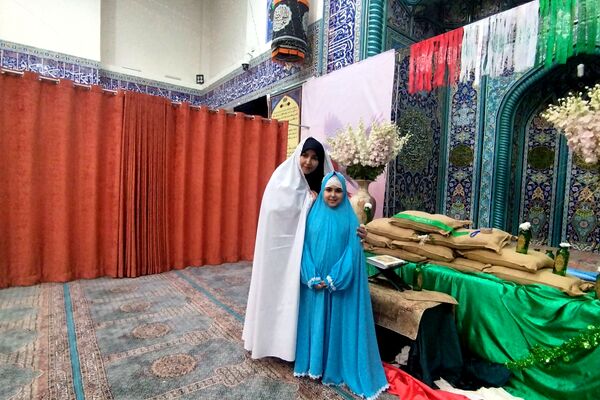 آیین جشن تکلیف دانش‌آموزان دختر شهرستان پردیس در فضایی معنوی و باشکوه