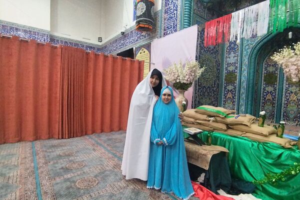 آیین جشن تکلیف دانش‌آموزان دختر شهرستان پردیس در فضایی معنوی و باشکوه