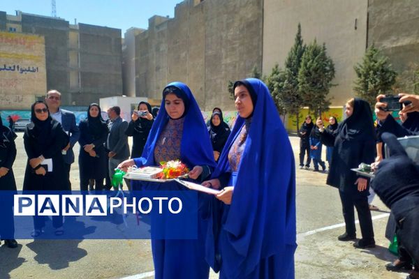 آیین بهره‌برداری از فضاهای ورزشی آموزش و پرورش شهرستان ملارد 