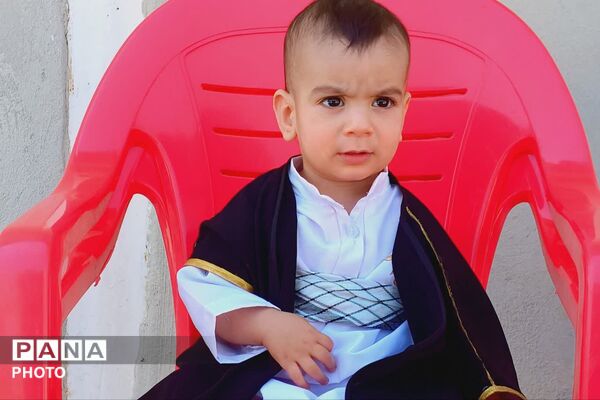 آیین شیرخوارگان حسینی در روستای بلیان کازرون