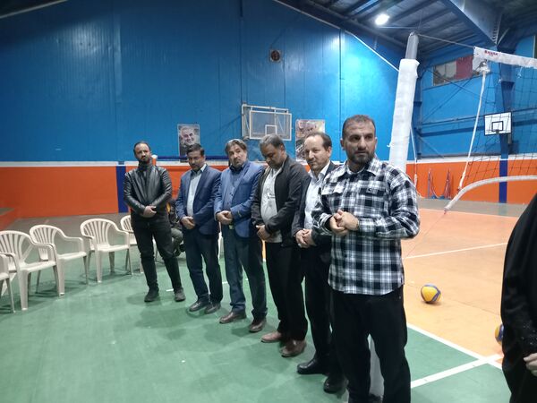 بازدید مربیان کشوری والیبال از باشگاه نرجس شهر جعفریه قم