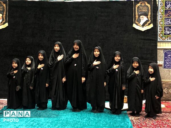 مراسم ماه صفر در مسجد امام موسی کاظم(ع)