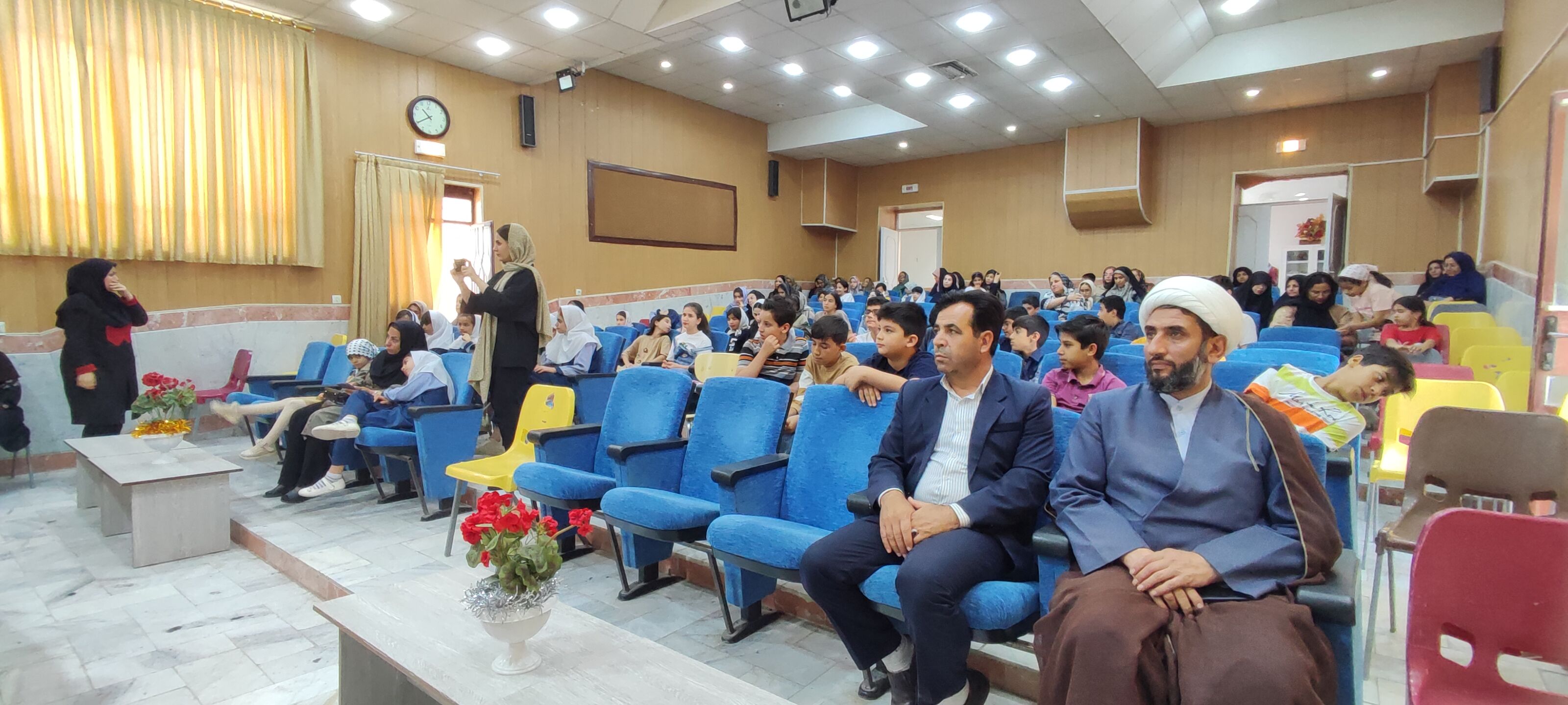 افتتاحیه کلاس‌های اوقات فراغت در کانون سمیه شیروان