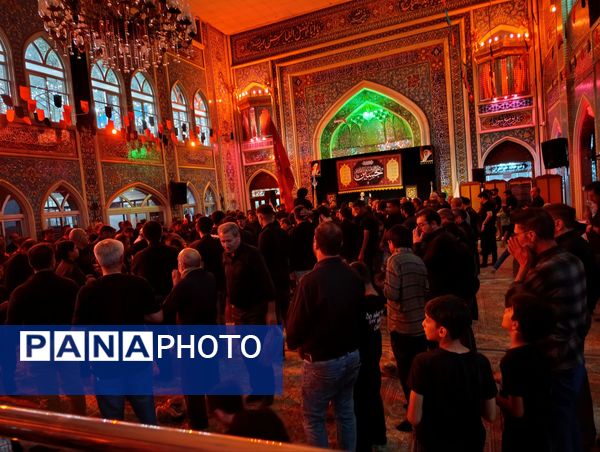 مراسم عزاداری امام حسین (ع) در شب تاسوعای حسینی 