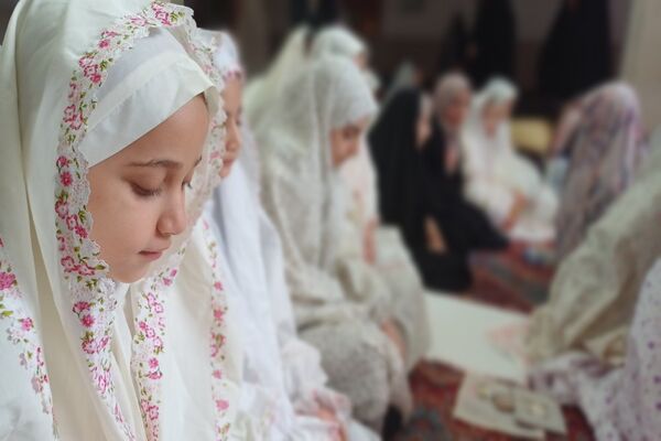 اولین روز  اعتکاف دختران شهرستان جاجرم 