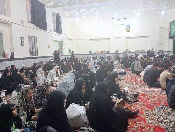 مراسم احیای شب بیست و سوم ماه رمضان در شهر تیتکانلو