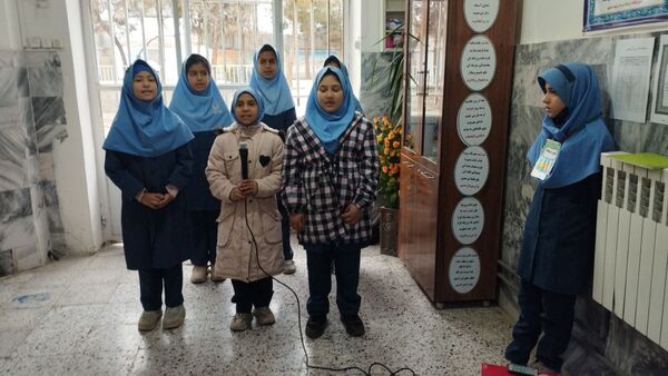 مراسم سه شنبه های مهدوی در  مدرسه فرهنگ خلیل آباد