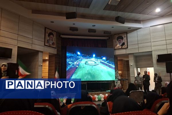 اردوی یک روزه دبیرستان امام خامنه‌ای در موسسه فرهنگی ورزشی ایثار 