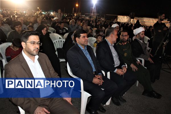 مراسم «شب‌های پرستاره اقتدار» در کوه خضر نبی قم
