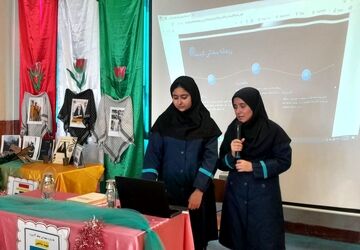 برگزاری مراسم یادواره شهدا در مرکز پرورش استعدادهای درخشان فرزانگان ملارد