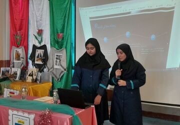 برگزاری مراسم یادواره شهدا در مرکز پرورش استعدادهای درخشان فرزانگان ملارد