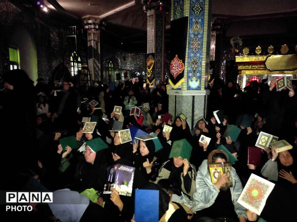 مراسم دومین شب قدر و زنده داری در شهرستان نیشابور 