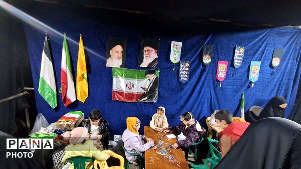  خدمات رسانی موکب ها در بلوار فضل نیشابور