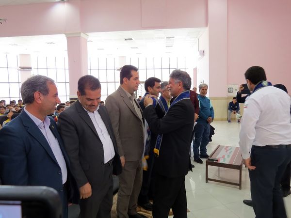 برگزاری اردوی تمشک پسران در اردوگاه شهید چمران بجنورد 