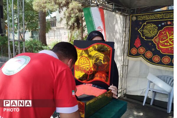 پیاده‌روی جاماندگان اربعین به سوی شاهچراغ (ع)