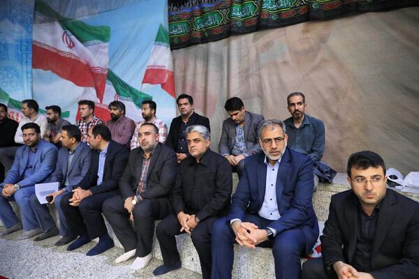 آیین اذن خدمت کاروان ۶۰۰ نفر پاکبان شهرداری مشهد