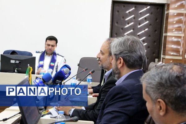 نشست خبری معاون پرورشی و فرهنگی وزارت آموزش و پرورش با اصحاب رسانه خراسان شمالی