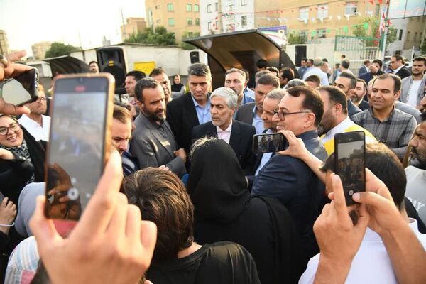 آیین افتتاح 2 پروژه ورزشی با حضور وزیر ورزش و جوانان در شهرستان فردیس