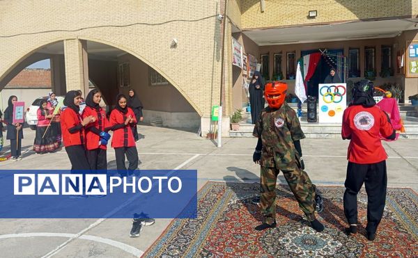 افتتاح المپیاد ورزشی در دبیرستان یاران امام تیرتاش 